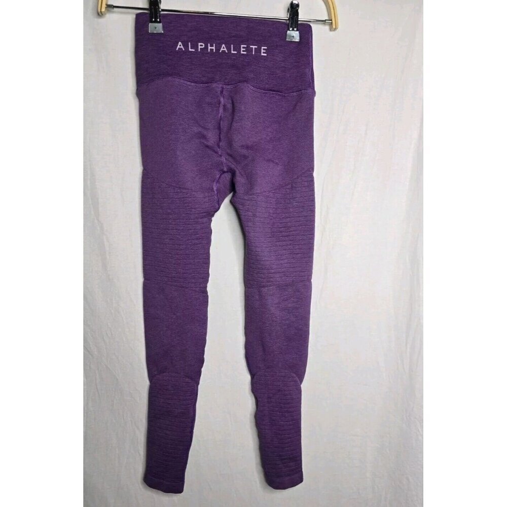 Alphalete Rival Purple Leggings Women’s Size Small